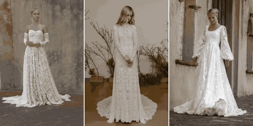 Lace Wedding Dress Trends for 2025: What’s In and What’s Out