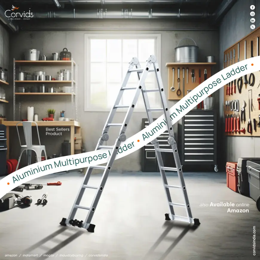 Buy Multipurpose Ladders for Home & Industrial Use | Corvids India