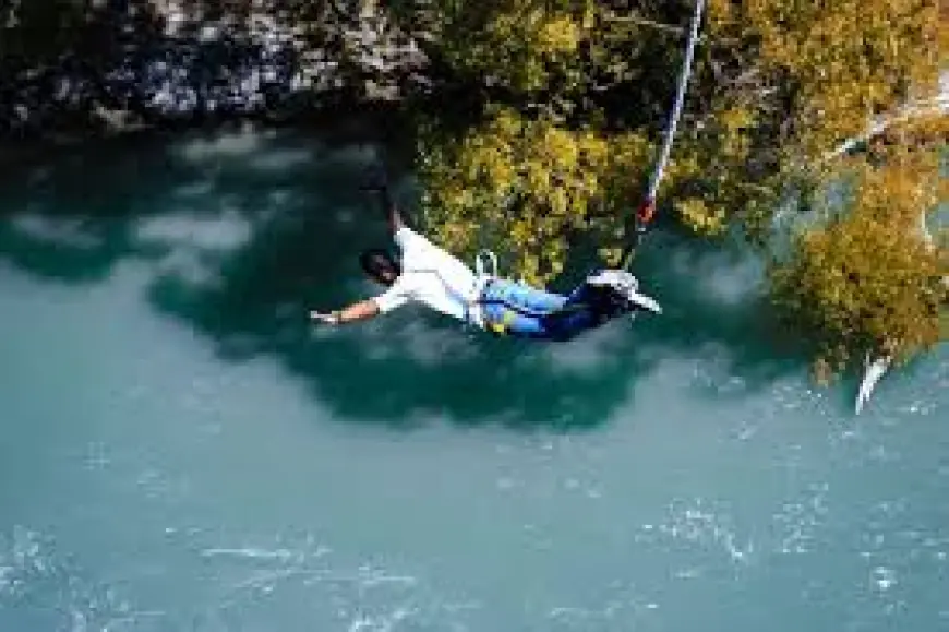 Thrill and Adventure: Bungee Jumping at Rishikesh's Jumping Heights