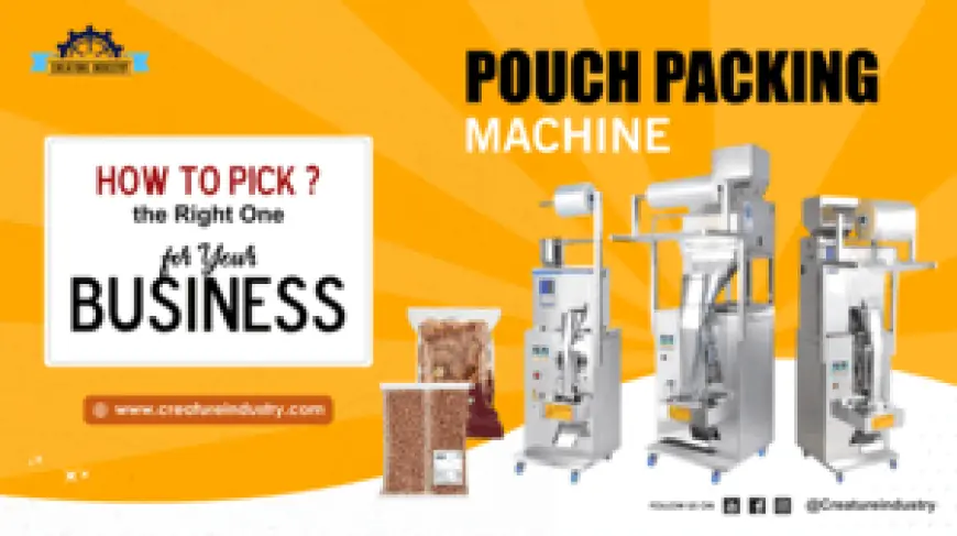 Efficient Pouch Packing Machine for Fast, Reliable Packaging