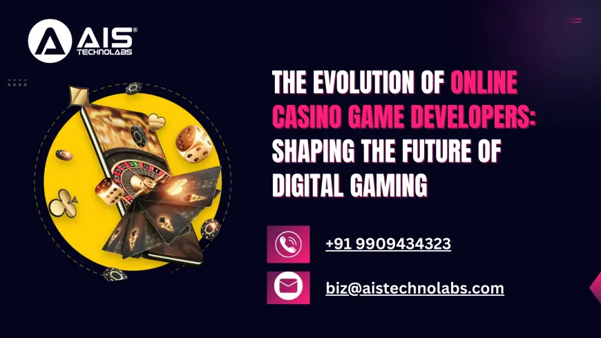 The Evolution of Online Casino Game Developers: Shaping the Future of Digital Gaming