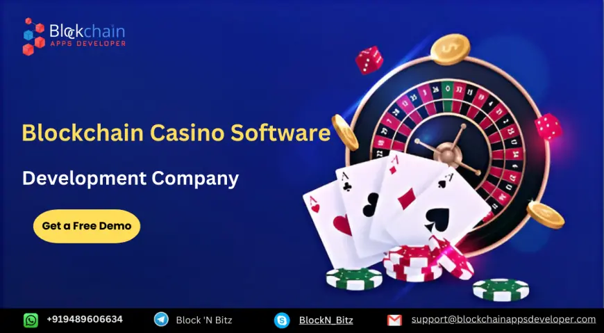 Revolutionizing Online Gambling with Our Blockchain Casino Software