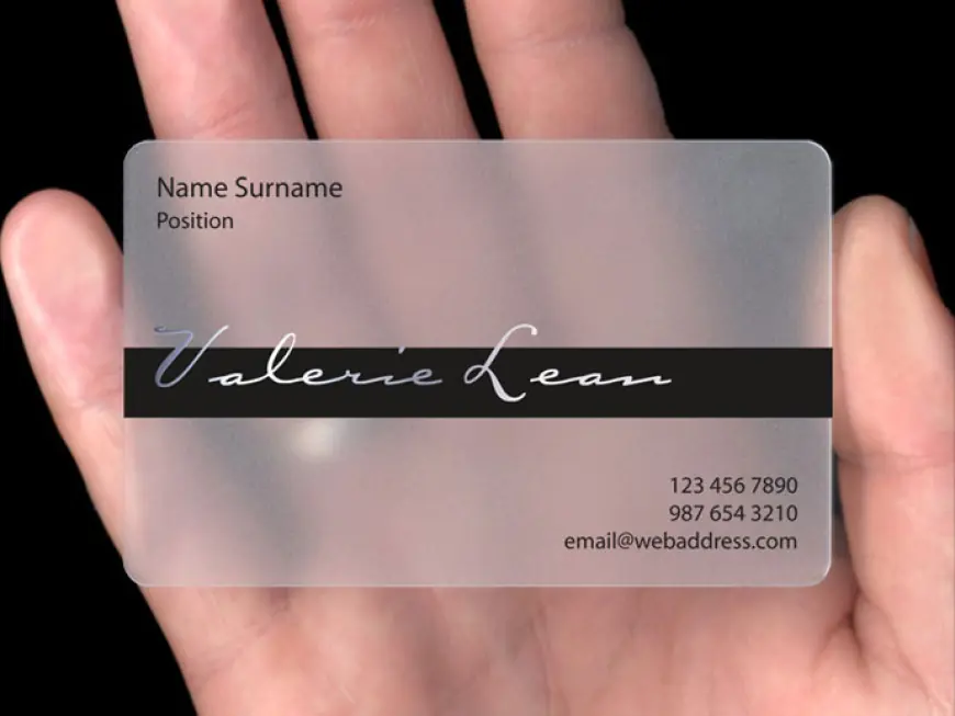 Plastic Business Cards – A Modern and Durable Branding Solution