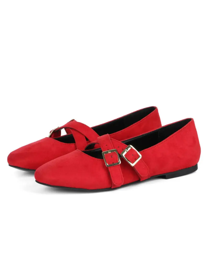 Shop Flamboyant Crisscross Ballerinas for Women Online