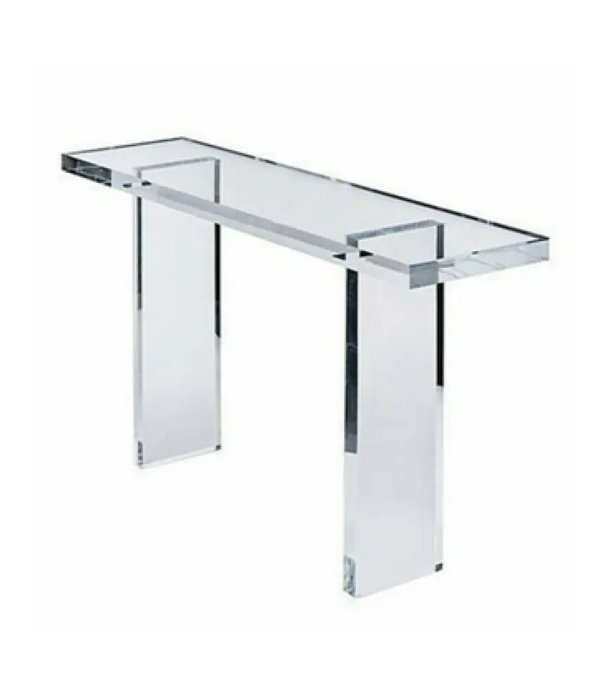 The Allure of Acrylic Console Tables