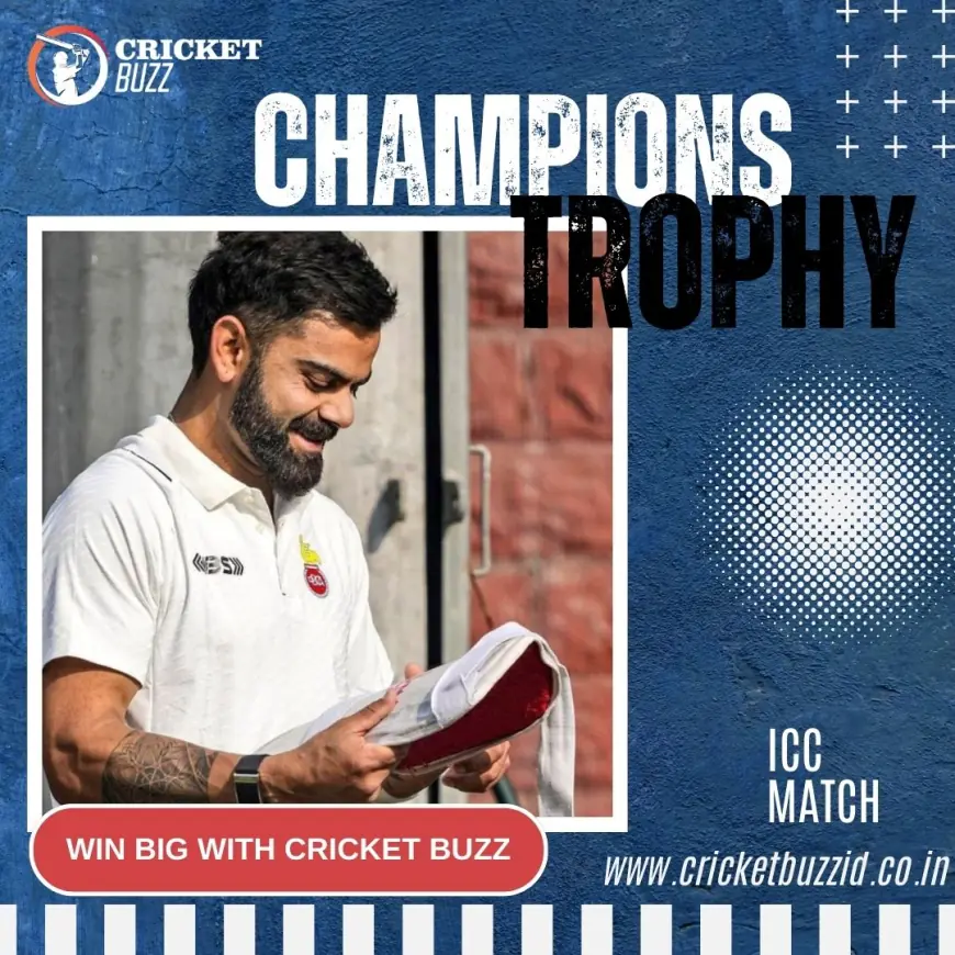 Win Big With Cricket Buzz On Champion Trophy