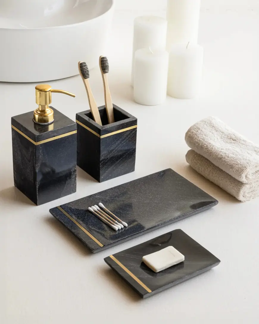 Choosing the Right Black Marble Bathroom Set for Your Home's Style