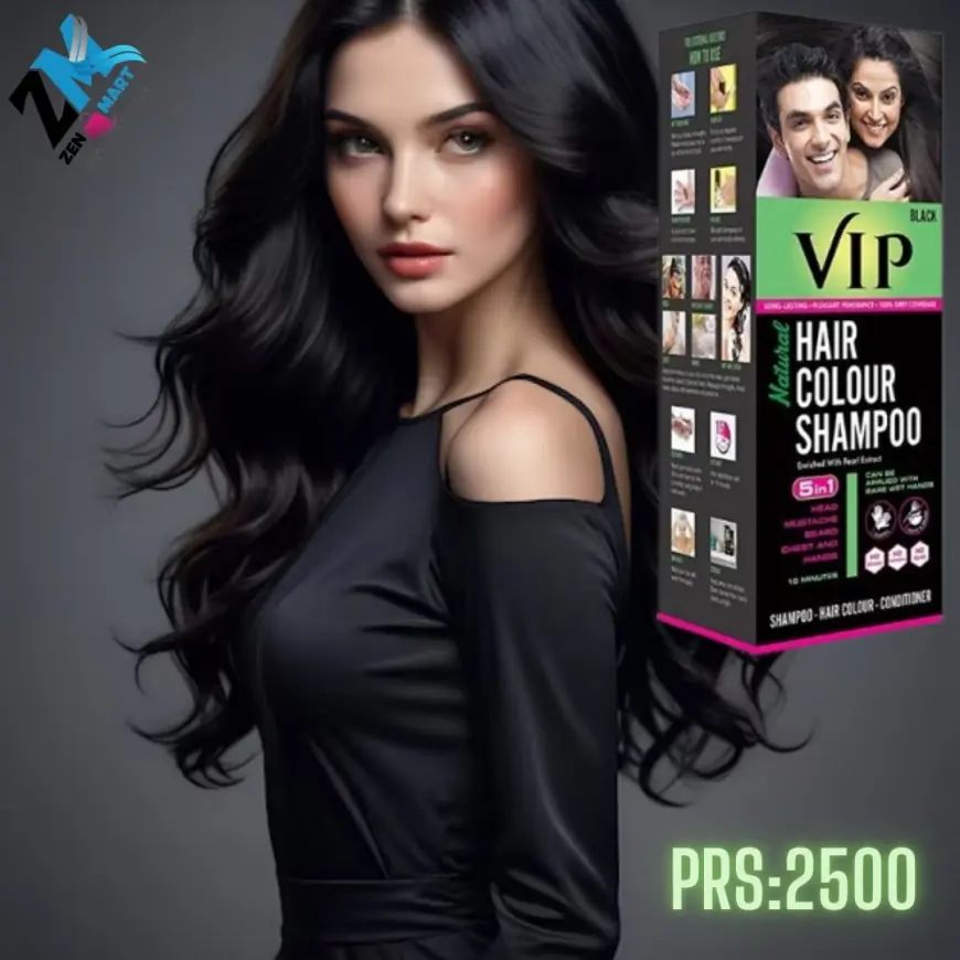 Vip Hair Colour Shampoo Price in Pakistan - 03222076662 Lahore, Karachi, Islamabad