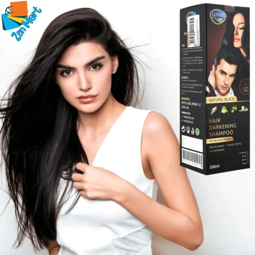 Luvvel Hair Darkening Shampoo Price in Pakistan, Lahore, Karachi, Islamabad - 03222076662