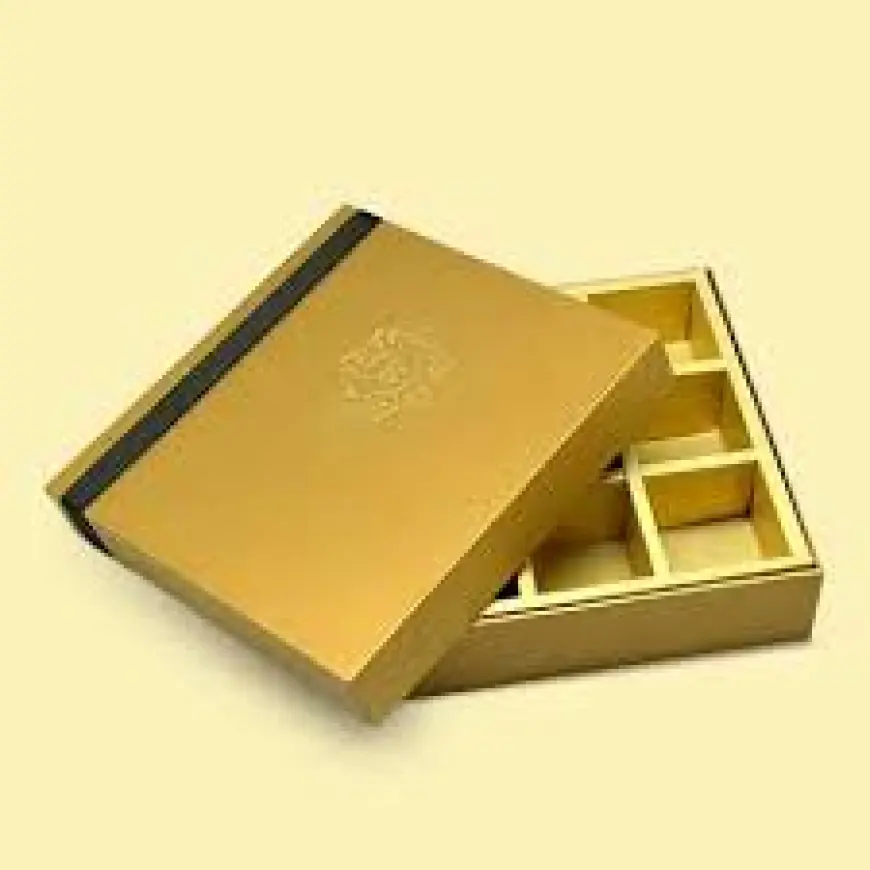 Elegant Custom Gold Foil Boxes for Luxury