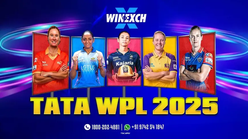 RCB vs MI Showdown in Tata WPL 2025 – Enjoy Winexch’s 1.5% Cashback Offer!