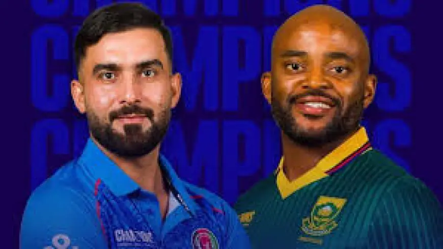 Afghanistan vs South Africa: A Crucial Clash in the ICC Champions Trophy 2025