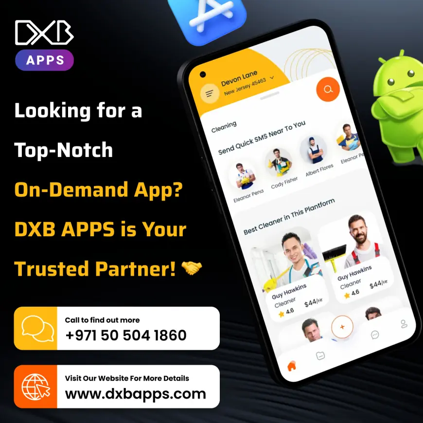 DXB APPS - Best mobile application development Abu Dhabi Services for Android and IOS