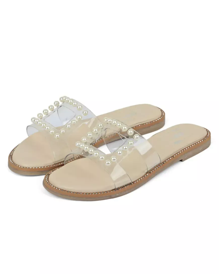 Shop Pearl Posh Flat Sandals for Women Online at Best Price