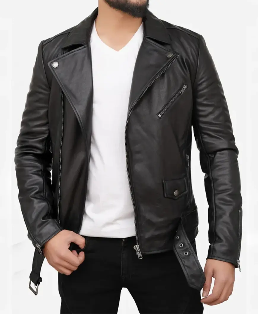 Suede Biker Jacket Mens – The Perfect Blend of Elegance and Edge