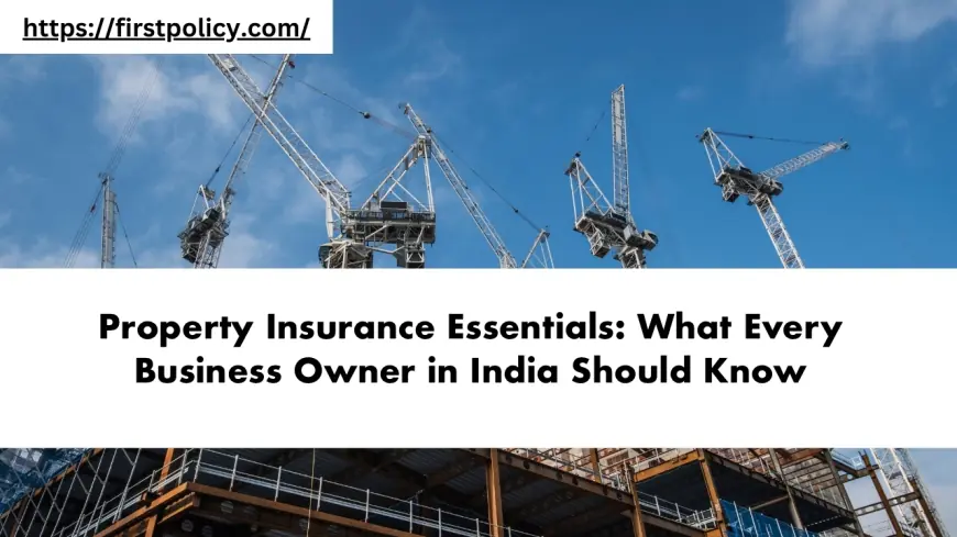 Property Insurance Essentials: What Every Business Owner in India Should Know