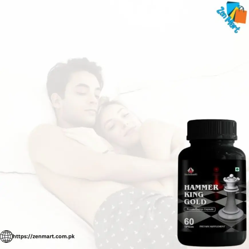 Hammer King Gold Capsules Price in Pakistan, Lahore, Karachi, Islamabad - 03222076662