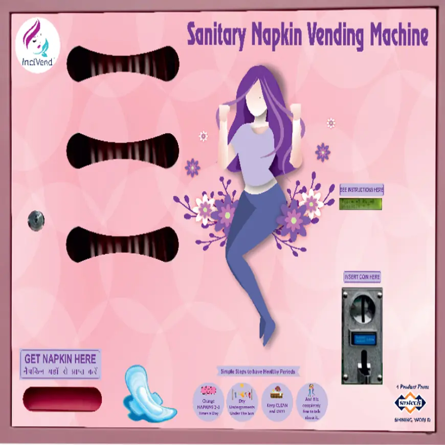 Why Public Restrooms Should Have Sanitary Napkin Vending Machines