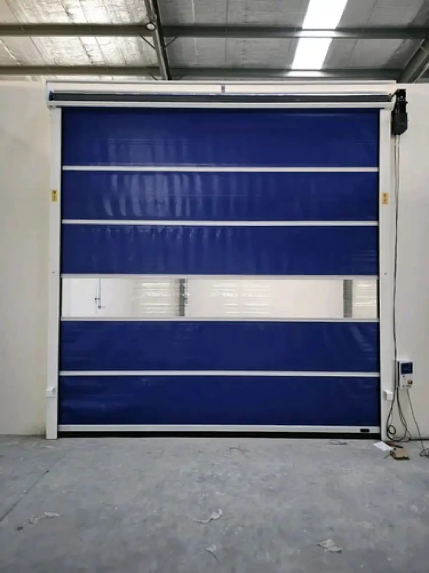 Boosting Industrial Efficiency with Cutting-Edge High-Speed Doors: A Guide by ADV Contractor