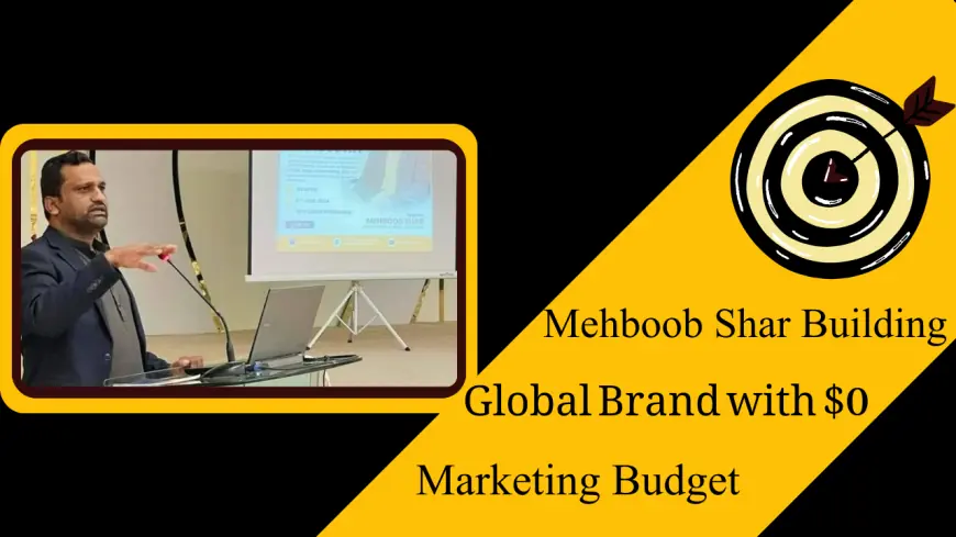 Mehboob Shar: Building a Global Brand with $0 Marketing Budget