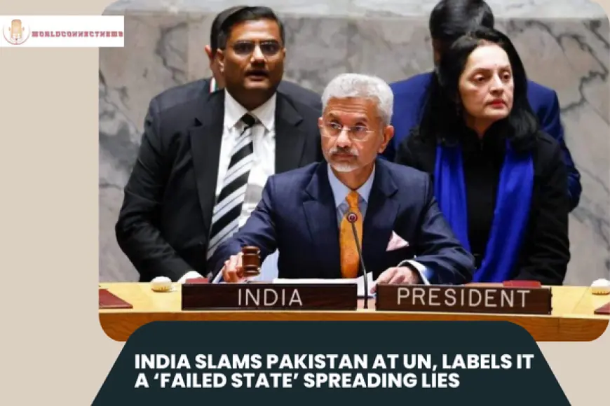 India Slams Pakistan at UN, Labels It a ‘Failed State’ Spreading Lies