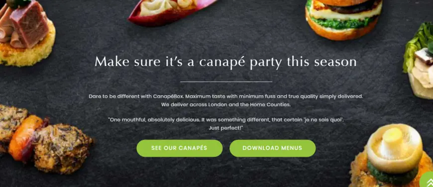 Canapebox: The Ultimate Destination for Handmade Canapés and Finger Food