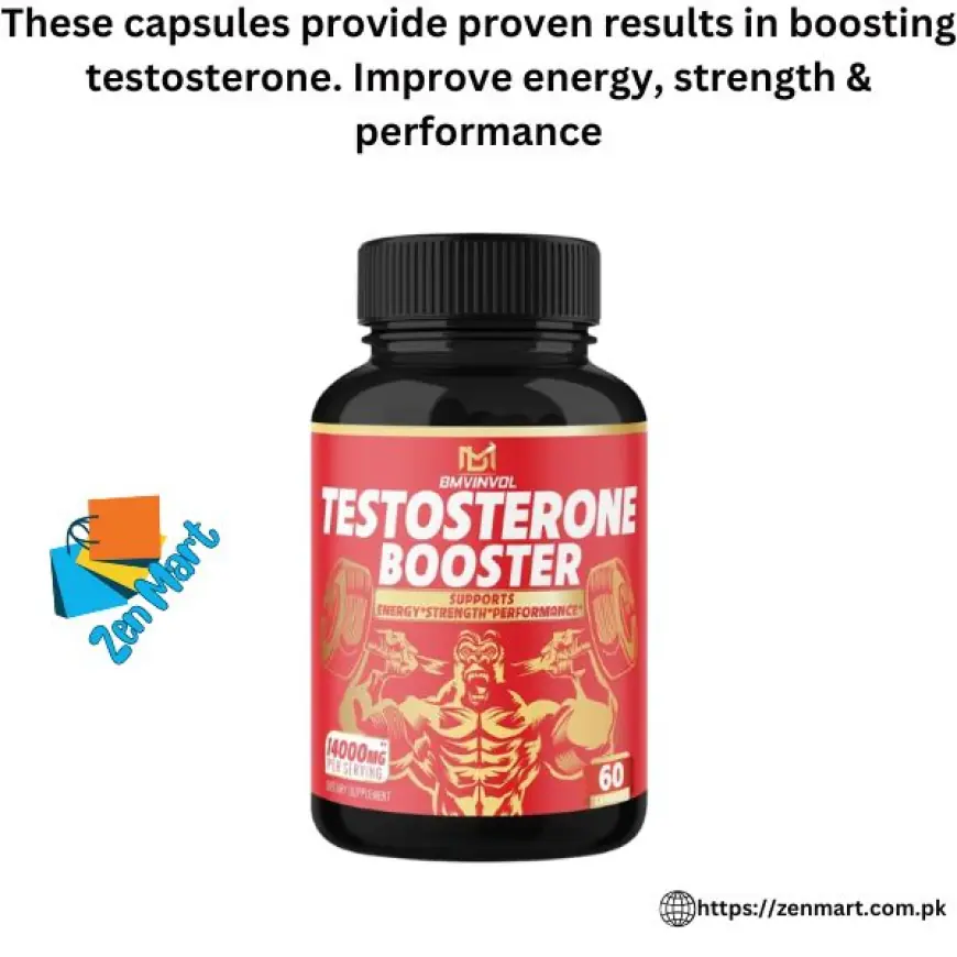 Bmvinvol Testosterone Booster Capsules at 100% Reliable Price in Pakistan, Lahore, Karachi, Islamabad