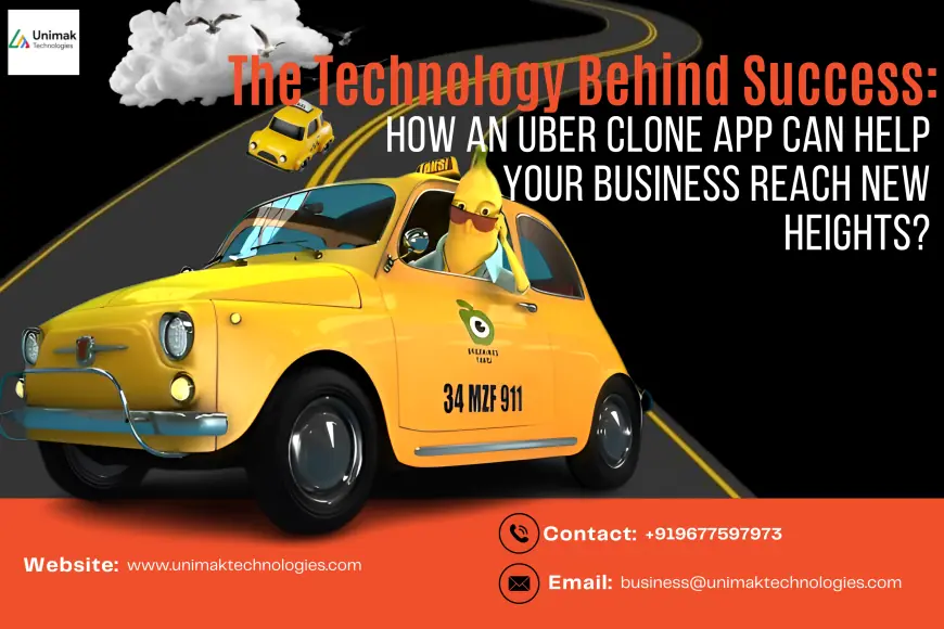 The Technology Behind Success: How an Uber Clone App Can Help Your Business Reach New Heights?