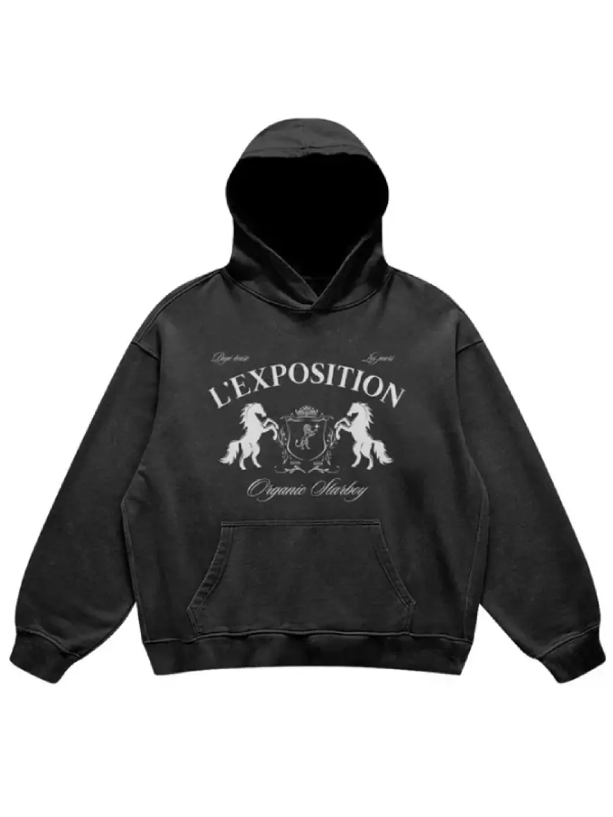 The Fashion Formula That Works Every Time: L’Exposition Hoodie + Leather Jackets