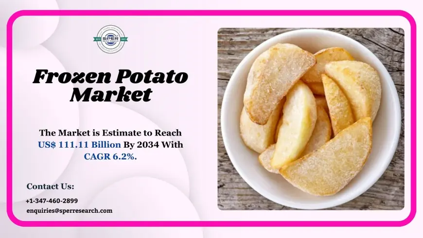 Frozen Potato Market Demand, Growth, Trends, Analysis and Forecast 2034: SPER Market Research