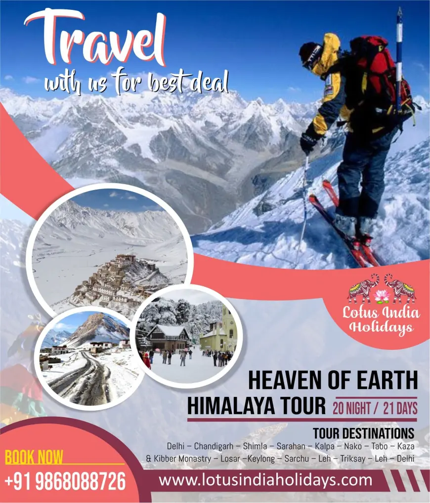 Explore Best Himachal Tour Packages: Top 10 Must-Visit Places with Lotus India Holidays