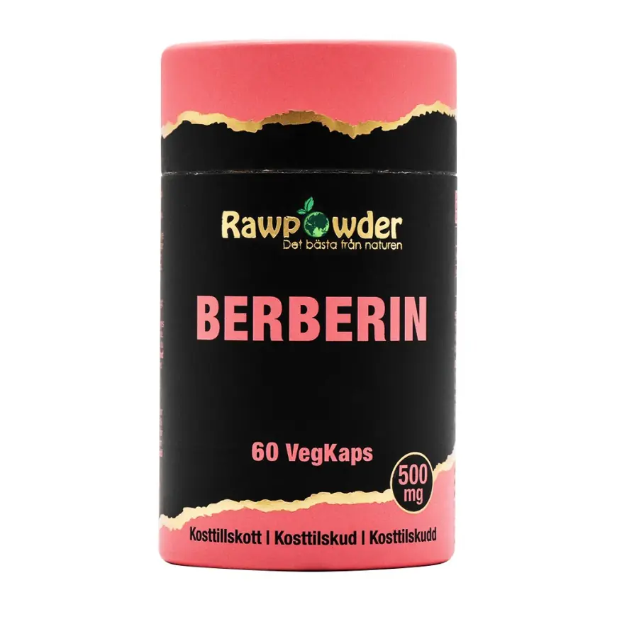 Rawpowder Berberin 500mg På Örtagubben