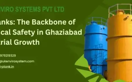 FRP Tanks: The Backbone of Chemical Safety in Ghaziabad Industrial Growth