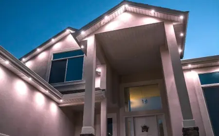 Small Lights, Big Impact: Subtle Accent Lighting for a Modern Exterior