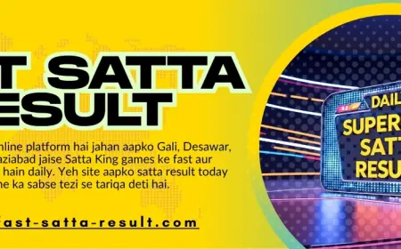 Today Satta Result: Live Updates, Jodi Charts & Market Timings