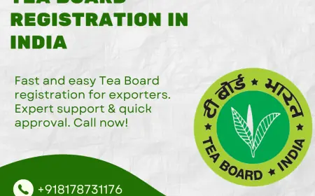 Fast & Hassle-Free Tea Board Registration Services in India