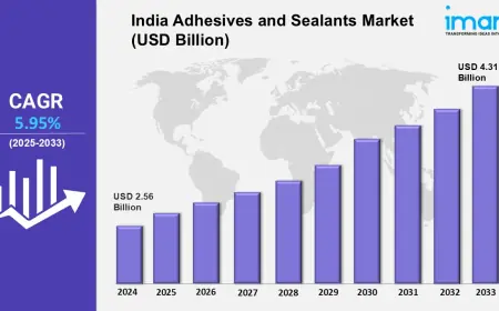 India Adhesives and Sealants Market Share, Trends, Growth and Outlook 2025–2033