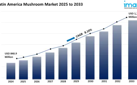 Latin America Mushroom Market Growth Drivers & Competitive Share Analysis 2025–2033