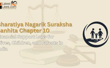 BNSS Chapter 10 – Financial Support Laws for Wives, Children, and Parents in India