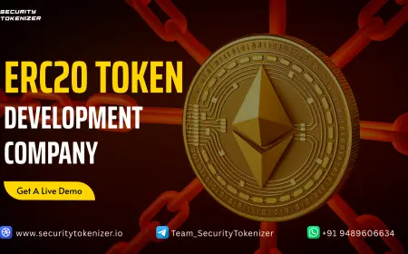 Advanced ERC20 Token Development for Scalable, High-Performance & Regulatory-Ready Digital Assets