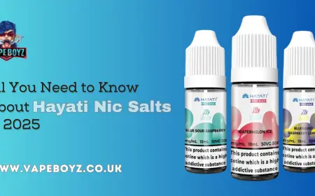 All You Need to Know About Hayati Nic Salts in 2025