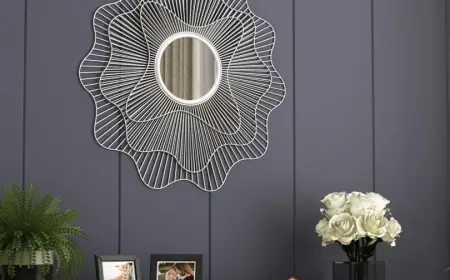 How to Use Wall Mirrors to Enhance Room Lighting | Wooden Street