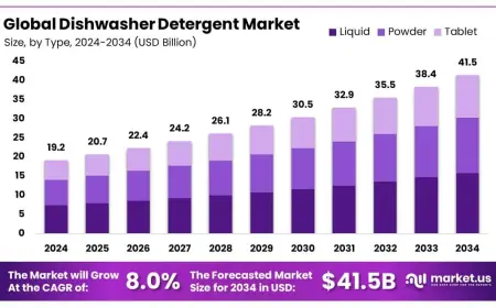 Dishwasher Detergent Market Revenue Trends & Forecast
