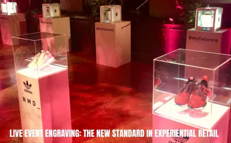 Live Event Engraving: The New Standard in Experiential Retail