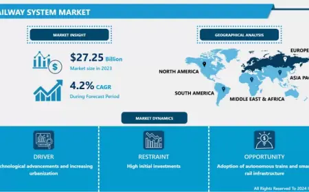 Railway System Market - A Roadmap To Industry Opportunities And Forecast (2024 - 2032)