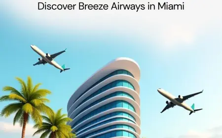 Breeze Airways Miami Office +1-888-839-0502