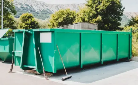 What is the most commonly rented dumpster size?