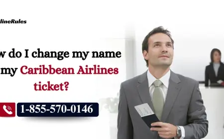 How to Change My Name on Caribbean Airlines?