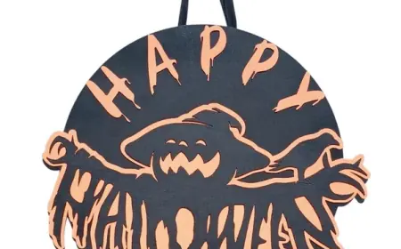 Celebrate Spooky Season with a Handcrafted Halloween Sign from Lasernique
