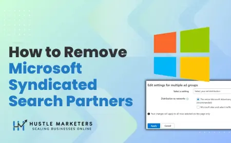 How to Remove Microsoft Syndicated Search Partners from Ad Campaigns?